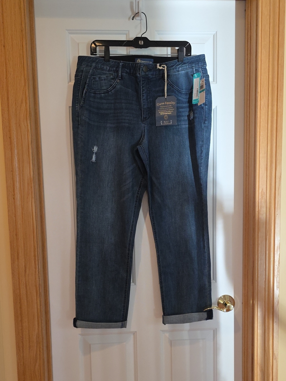 Democracy Women's Dark Blue Slim Jeans